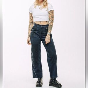 P & Co Surplus High Waisted Pants Navy